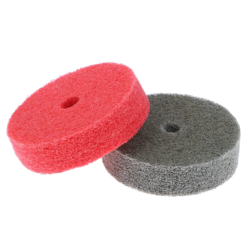 1 pz 3 pollici 75mm ruote di lucidatura della mola in Nylon per la lucidatura della parte degli accessori per utensili elettrici in plastica di legno di metallo