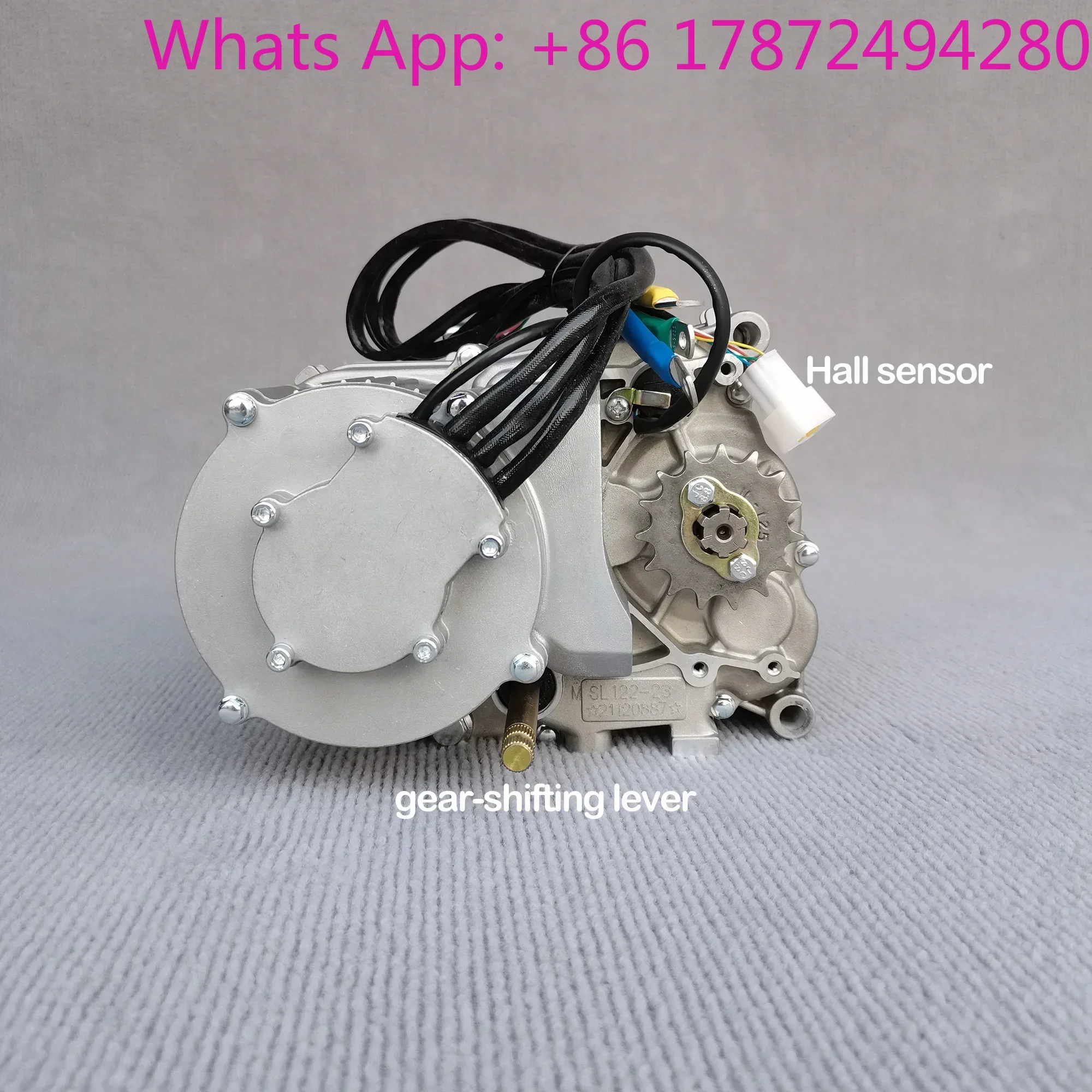 2025 3000W 60V Brushless Motor Conversion Kit - High Torque for Motorized Tricycles