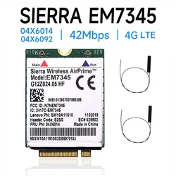 WDXUN-Tarjeta móvil de banda ancha, dispositivo EM7345, 4G, LTE, WWAN, Módulo 4G, 04X601904X6014, para X240, T440, T440P, X250, T450, LTE