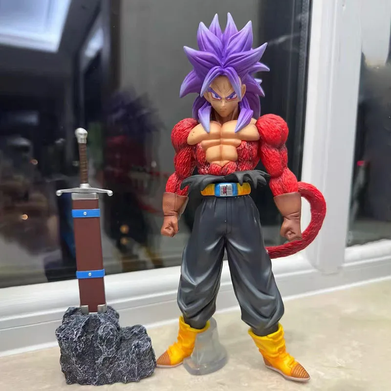 

Dragon Ball Z Trunks Action Figure DBZ Ssj4 Figurine Toys Super Saiyan 4 Torankusu Figuras PVC Collection Model Gift for Kids