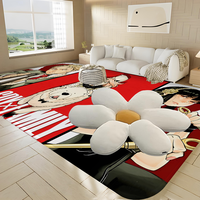 SPY X FAMILY Anime Long Rugs Cheaper Anti-slip Modern Living Room Balcony Printed Bedside Area Rugs