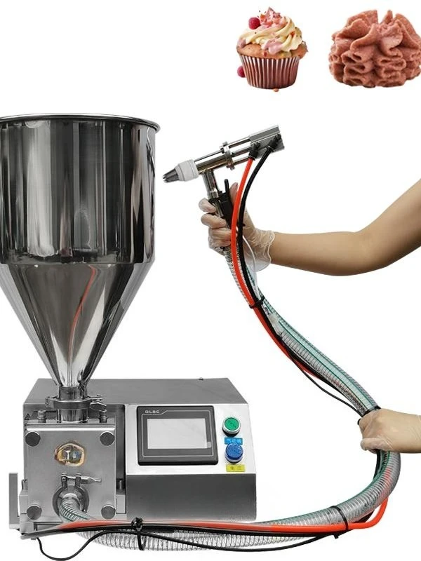 Puff core filling machine Cake filling machine Bread Cream piping  Paste  filling machine