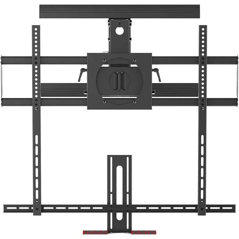 2026 New Height Adjustable Rotation Above Fireplace Pull-Down Full-Motion Articulating TV Wall Mount Bracket For TVs 55in To 100
