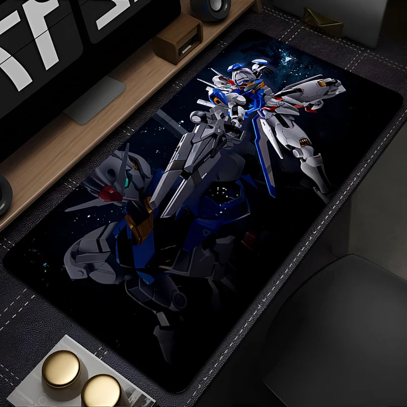 لوحة ماوس ميكانيكية Warrior Gundam Aerial Xxl لوحة مفاتيح ممتدة وسادة مطاطية مكتب حصيرة غير قابلة للانزلاق مكتب ماوس حصيرة لوحة ماوس الألعاب