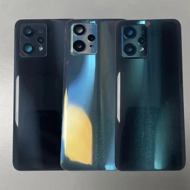 

Back Cover For Realme 9 Pro Plus phone back Glass Panel Rear Housing Case Phone Lid Shell with Camera Frame Lens