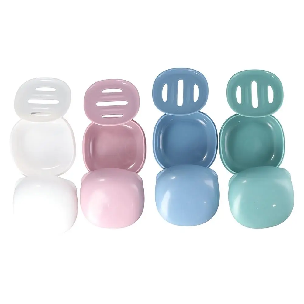 Portable Cartoon Container Cases Shelf Shower Organizer Soap Container Bathroom Storage Accessory Soap Box Soap Dishes