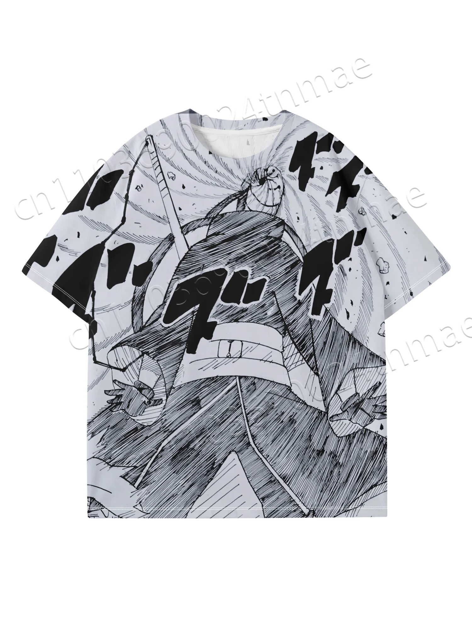 

2025 Naruto Inspired Anime Collector's Shirt 3D Printing Adult and Child Double Sizes Quick Drying and Breathable