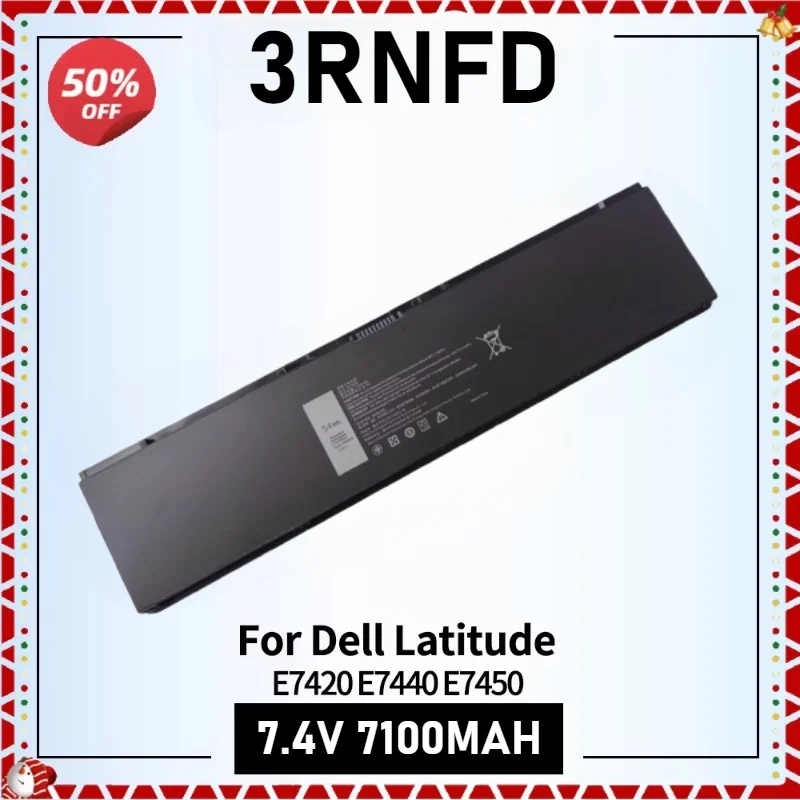 

3RNFD Laptop Battery Replacement for Dell Latitude E7470 E7440 E7450 Ultrabook 7000 Series PFXCR F38HT G0G2M T19VW VTV59 34GKR