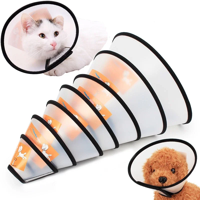 Dogs cats collar collars desexed anti-licking anti-biting pet grooming protective hood headgear