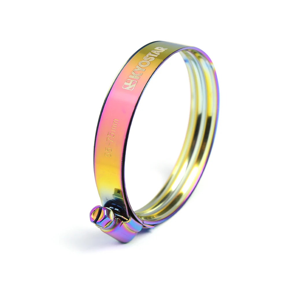 Rainbow 37mm to 102mm American Double Layer Clamp Stainless Steel Hose Clip Clamp Kit Adjustable