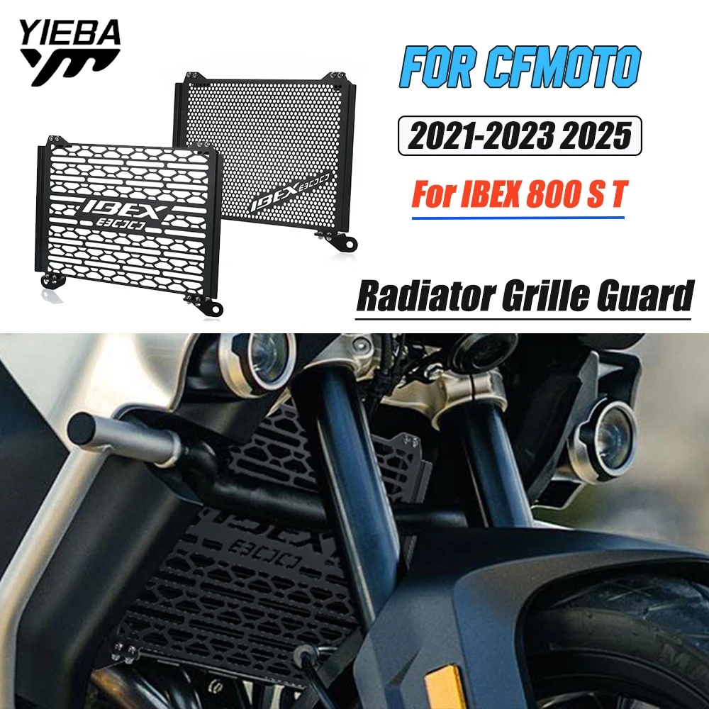 

FOR CFMOTO IBEX 800 S T 2021 2022 2023 2024 2025 Radiator Guard Cover Motorcycle Accessories Water Tank Grille Protector Guards