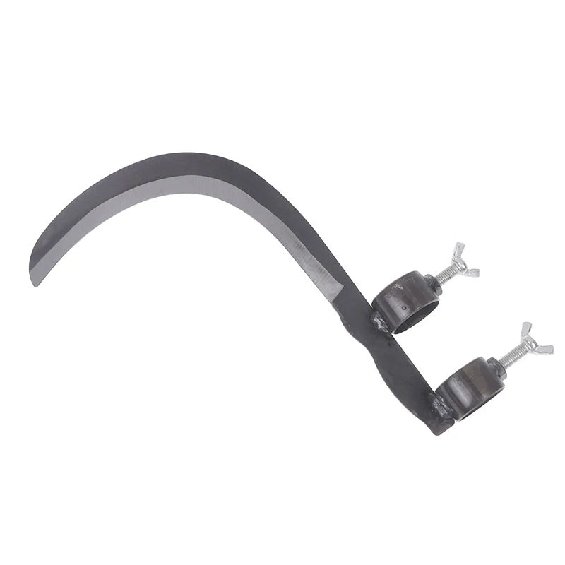 มัลติฟังก์ชั่นแบบพกพาหญ้า Sickle หัวตัดข้าวสาลีเครื่องตัดหญ้าสวนหญ้า Weeding มีดฟาร์ม Scythe Sickle สวนเครื่องมือ