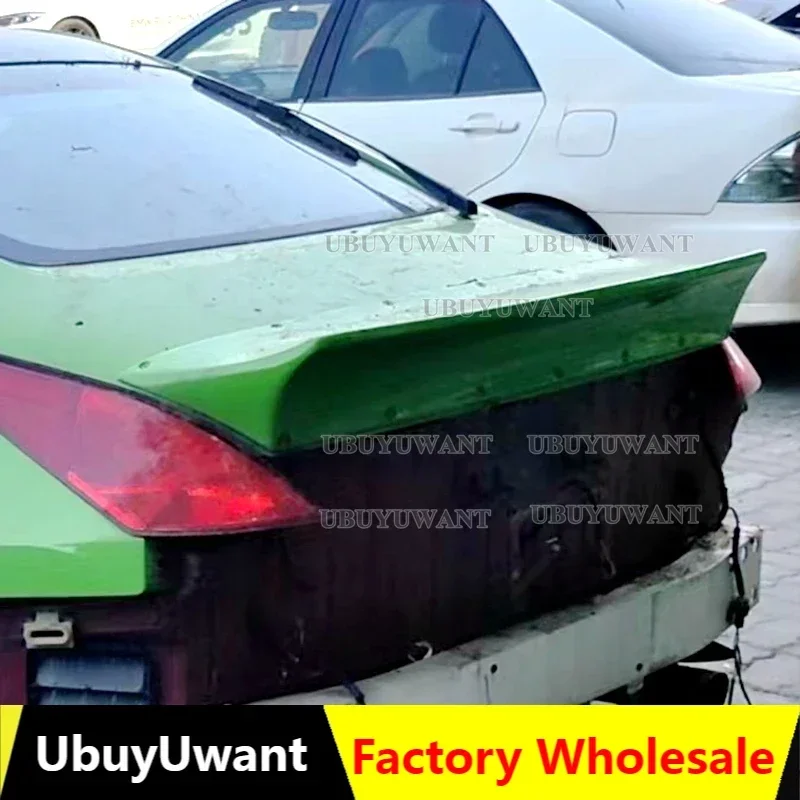 

Для Nissan 350Z Fairlady Z34 2002-2008 гг. | Спойлер на крыло задней крышки багажника в стиле ракетного кролика (АБС-пластик — матовый черный)