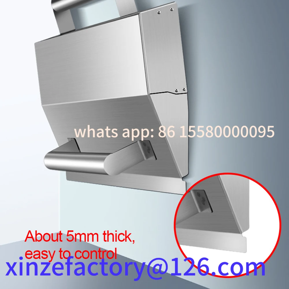 تخصيص جدار فولاذي مقاوم للصدأ الجص كشط الخرسانة الغبار مجرفة مسحوق المعجون مكشطة