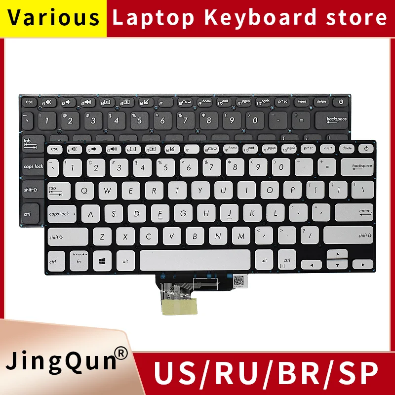 US/RU Original Laptop Keyboard For ASUS VivoBook S14 S430FA S430FN S430UA X430FA X430FN X430UA S4300UF/N/A Notebook keyboard