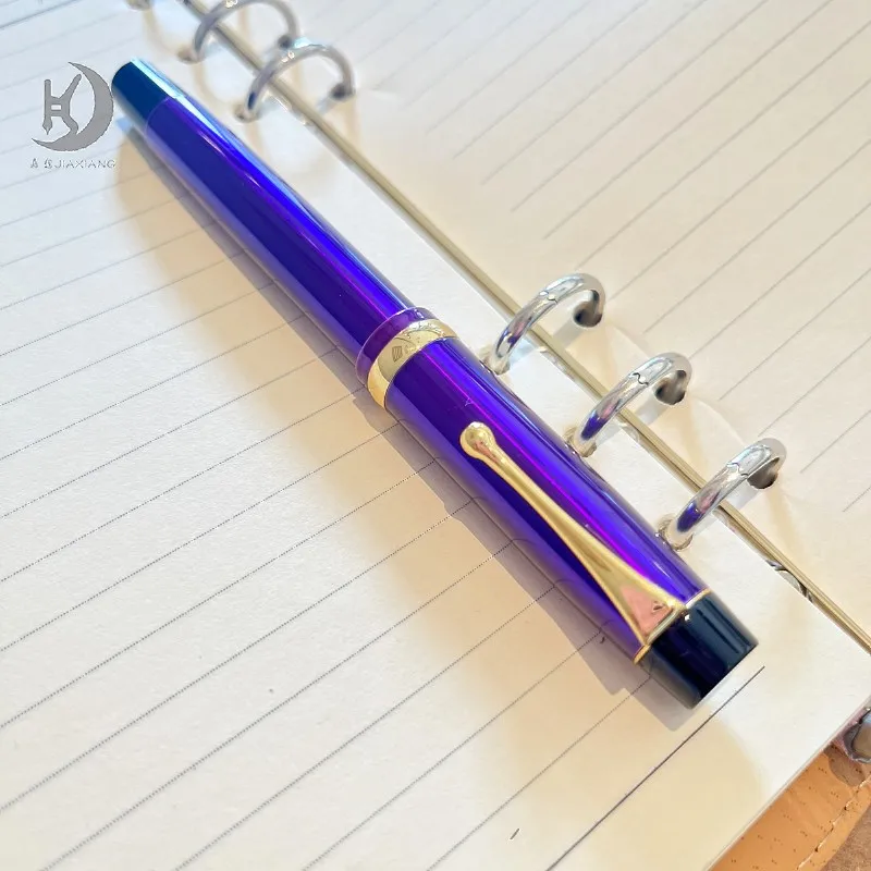 JD 957 Exquisiter Business-Füllfederhalter mit graviertem Design, luxuriöser, schöner Geschenkstift für Sammlung, Kalligraphie, Unterschriften – Detail 7