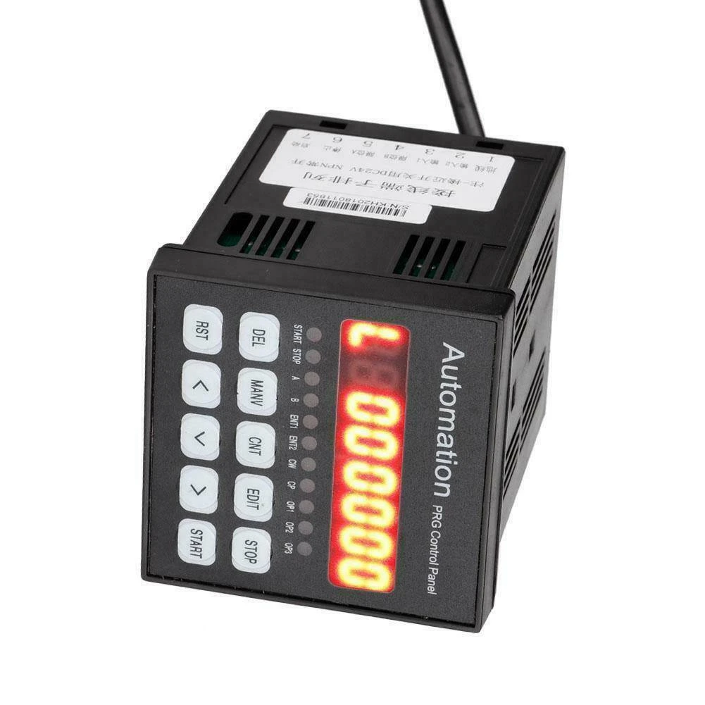 ABZL Black 40Khz Single Axis CNC Servo Stepper Motor Motion Programmable Controller