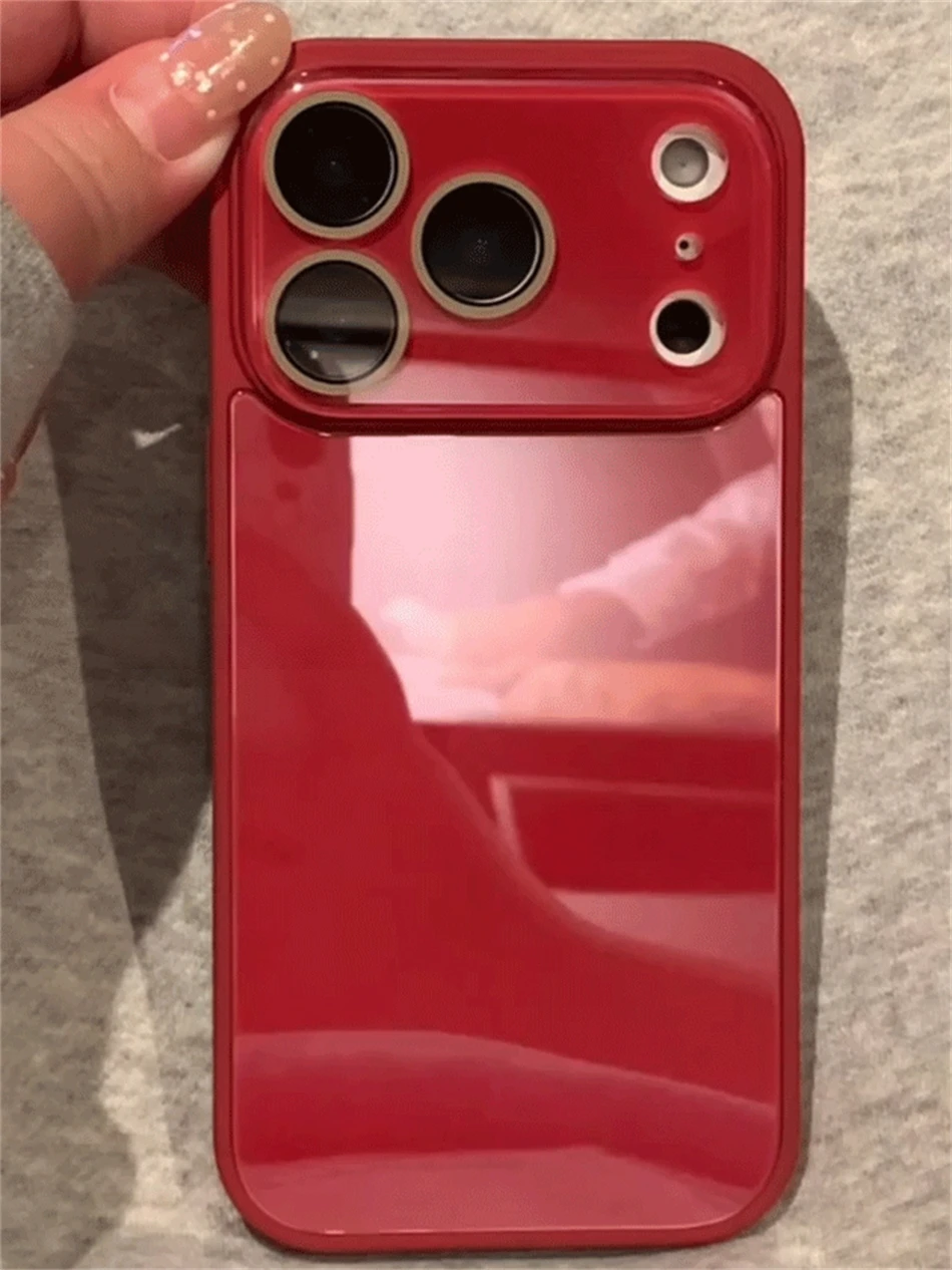 Luxuriöse Kamera-Schutzhülle aus gehärtetem Glas in Bonbonfarben für iPhone 15 16 17 18 Pro Max, stoßfest, weicher Rahmen, glatte harte Abdeckung – Detail 27