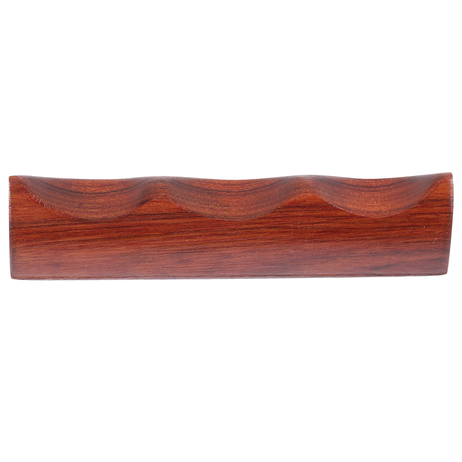 

Wooden Calligraphy Pen Holder Red Wood Brush Rack Storage Stand Desk Organizer Multi-functional Supplies Paintbrush Rest