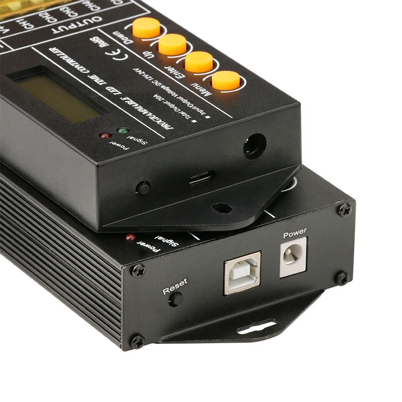 new TC420-SJ mini timer program controller for 5CH LED strip light, 20A total output MAX.