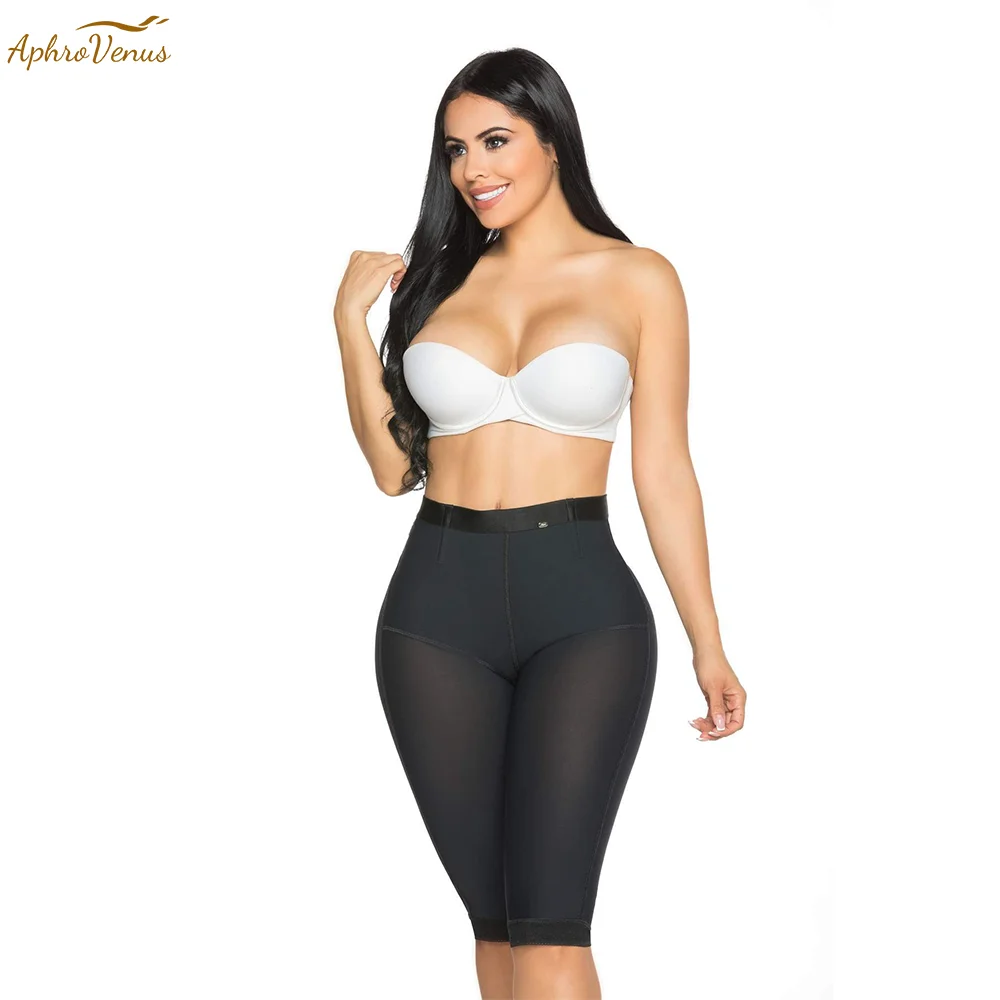 Fajas Mid Waist Hip Lifter Pants Seamless Shapewear Women Tummy Control Shaper Hip Enhancer Slimming Underwear