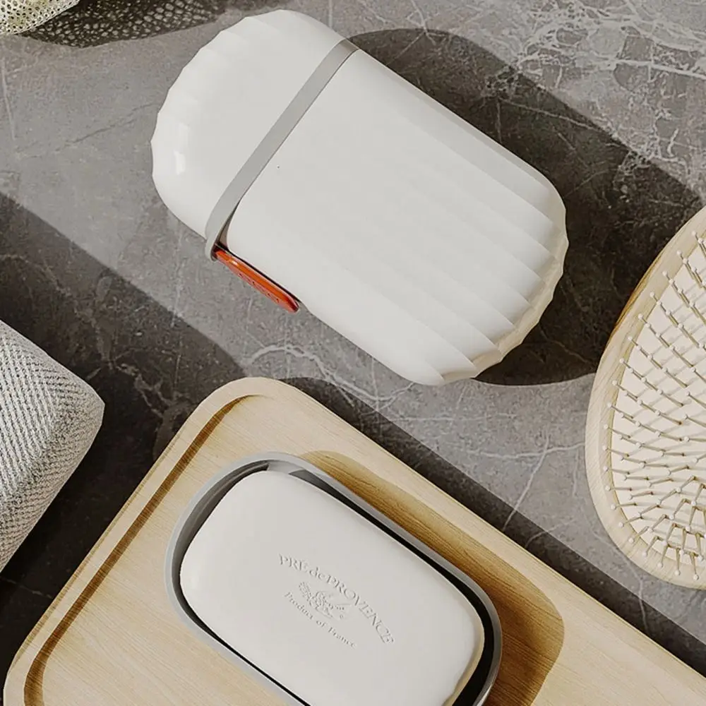 Contenitore per sapone Portasapone in plastica Portasapone da viaggio impermeabile a prova di perdite con coperchio Portasapone sigillante Bagno