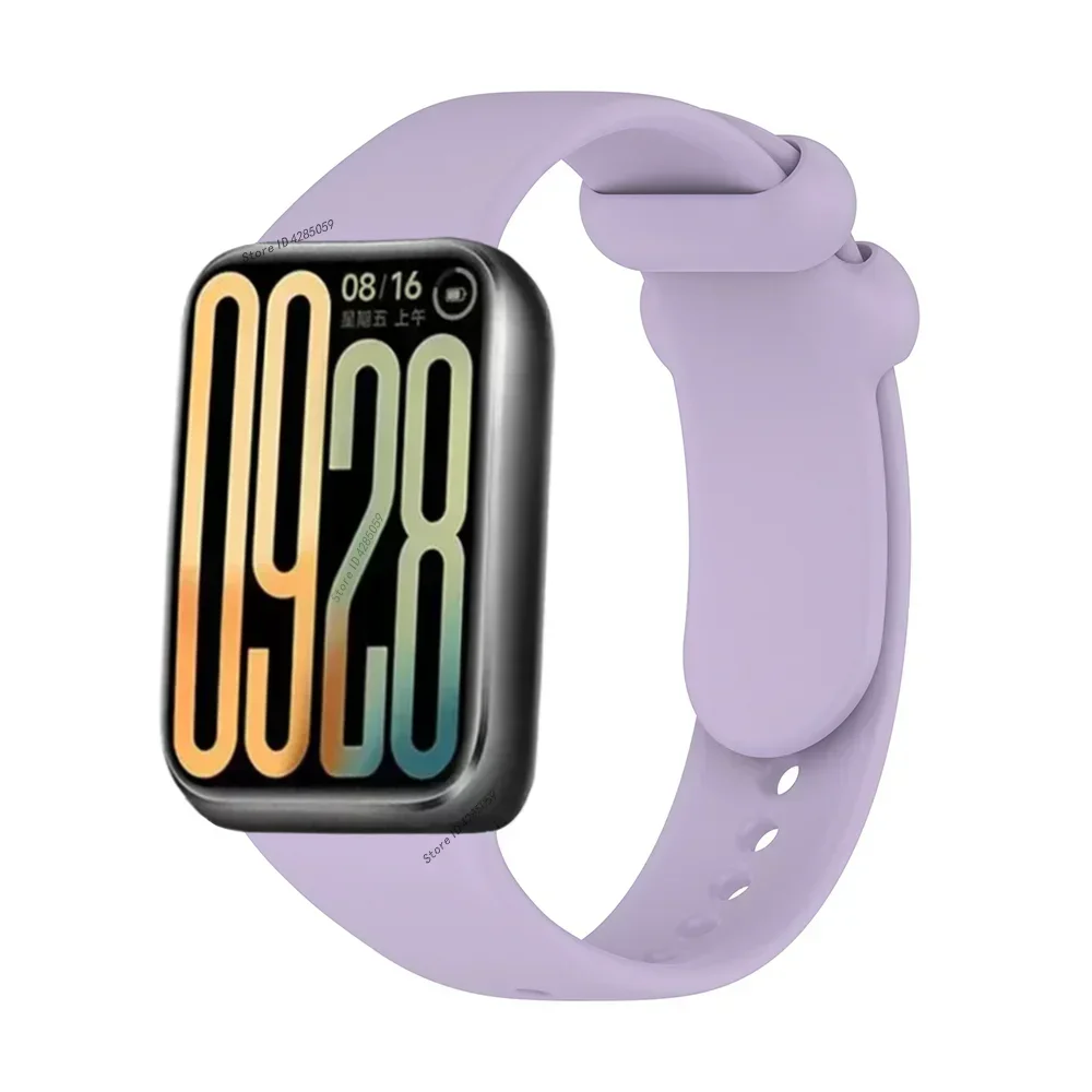 Silicone Strap For Xiaomi Mi Band 9 Pro/8 Pro Smart Band Bracelet Sport Strap For Xiaomi Redmi Watch 4 Smart watch Wristbands