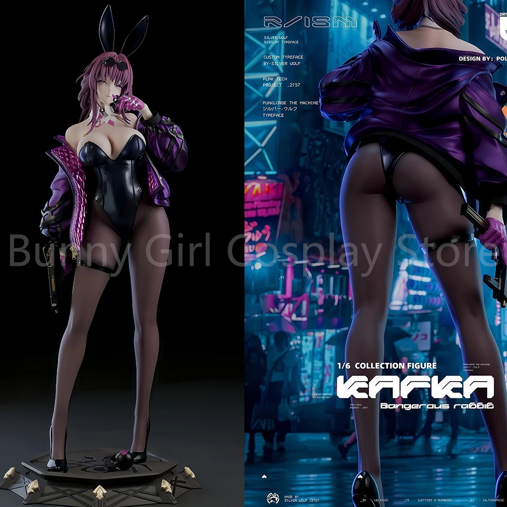 متوفر 32 سنتيمتر هونكاي: ستار السكك الحديدية أنيمي الشكل كافكا الشكل الأرنب فتاة كافكا الشكل Gk نموذج جمع الديكور لعبة هدية