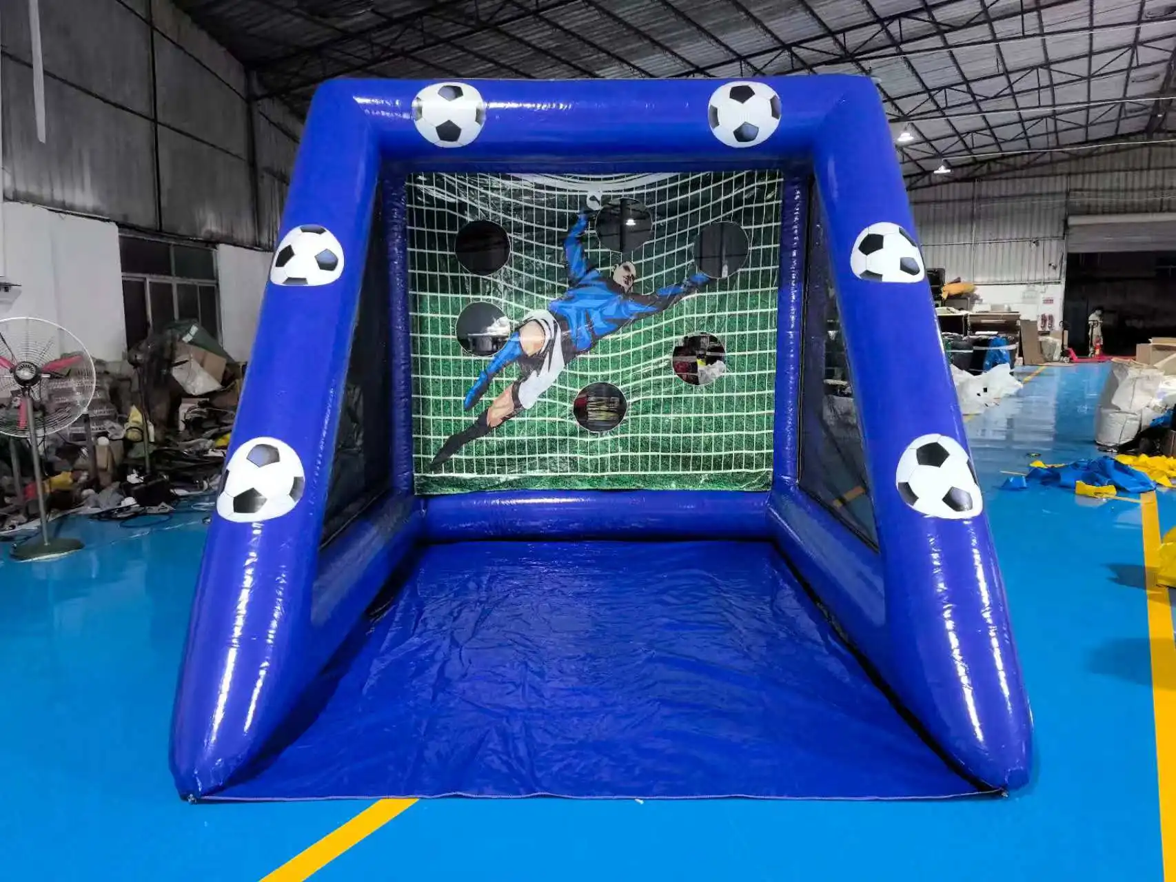 Inflatable Dart Gaming Playing Soccer Outdoor New Inflatable Kids Football Toys