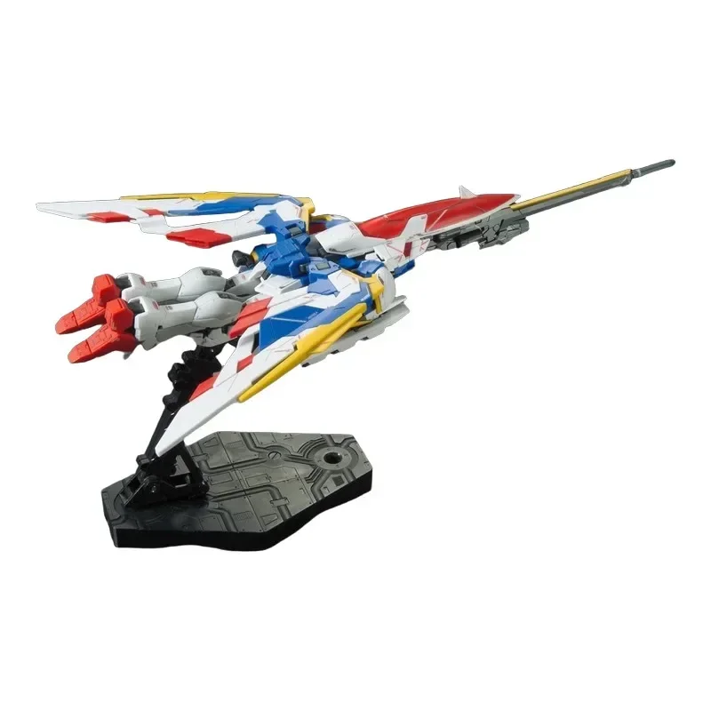 Bandai Original RG Standard Version 20 Wing Gundam EW Anime Action Figure Assembly Model Toys Gifts For Children