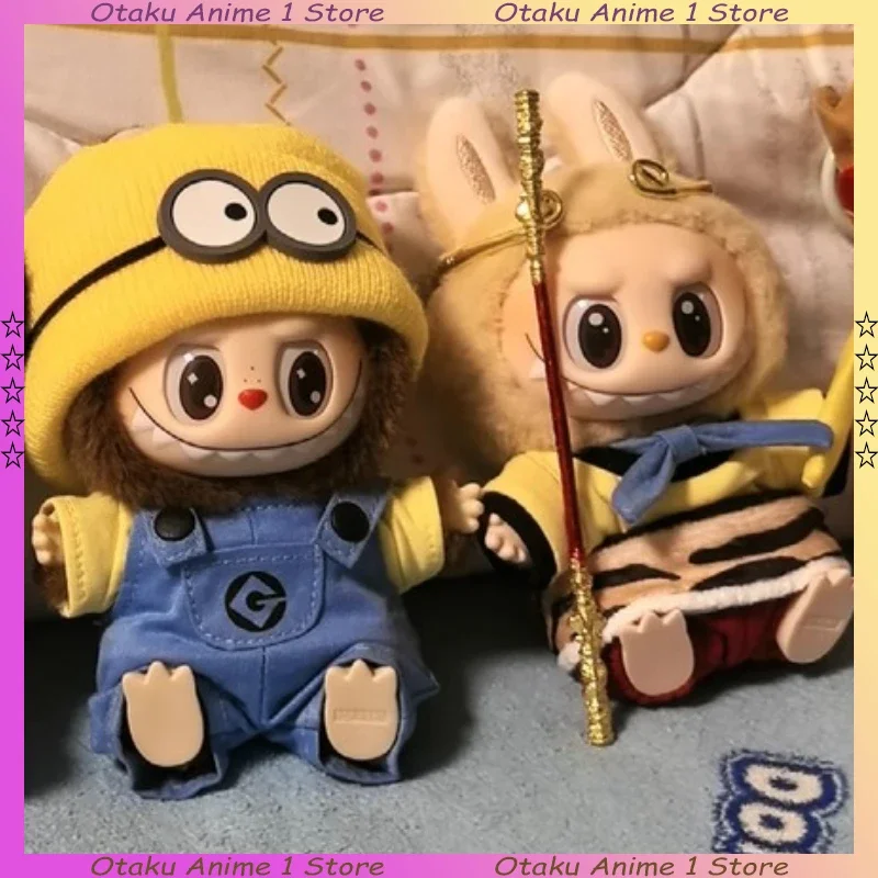漫画ラビュブ服 キュートなミニオン悟空衣装 ミニビニール人形服セット カワイイ人形アクセサリー ギフト オリジナルデザイン
