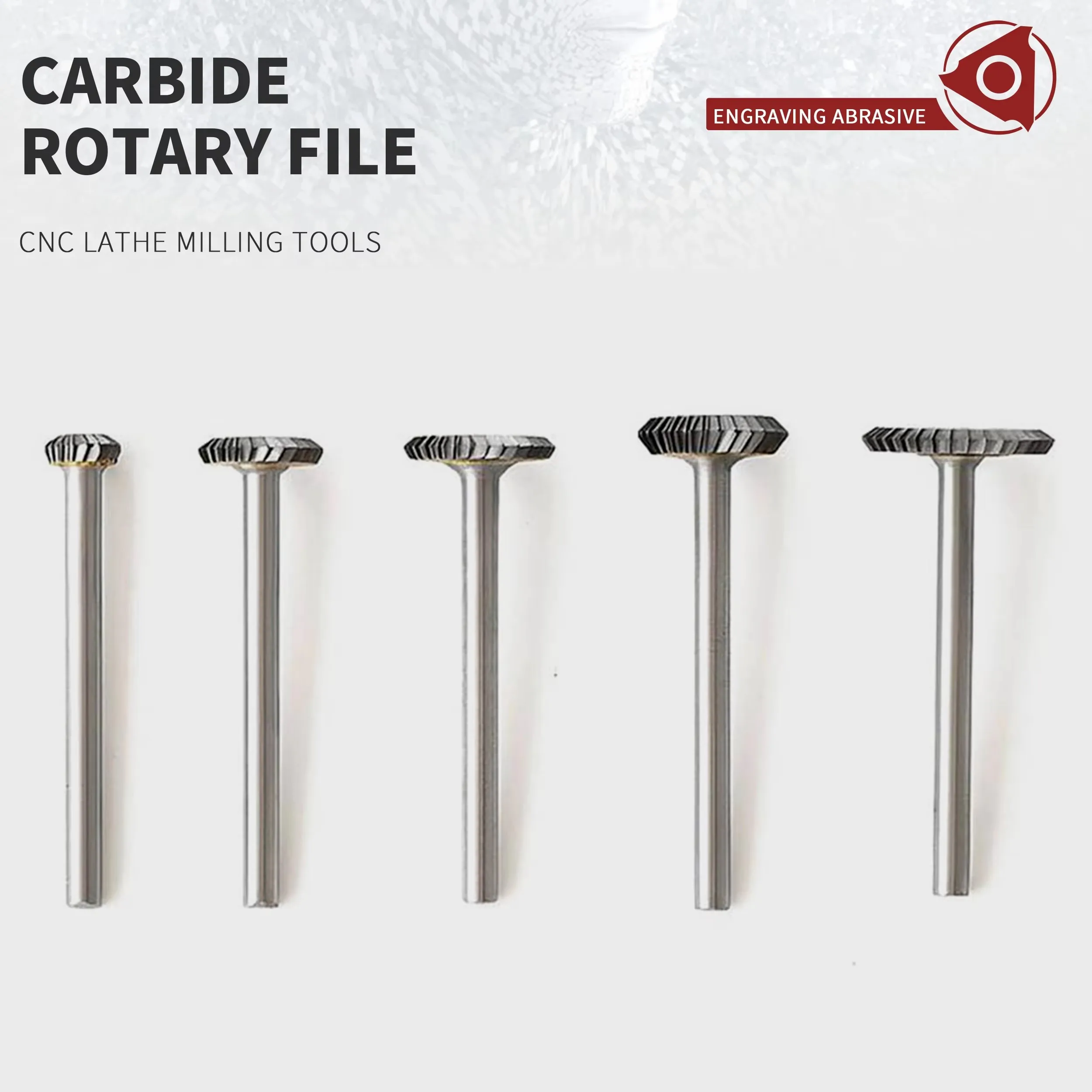 

Y0602M03 Y1002M03 Y1202M03 Y1203M03 Y1602M03 Y-shaped Series Chamfered Handle 3mm Thin Double Beveled Grinding Head Rotary File