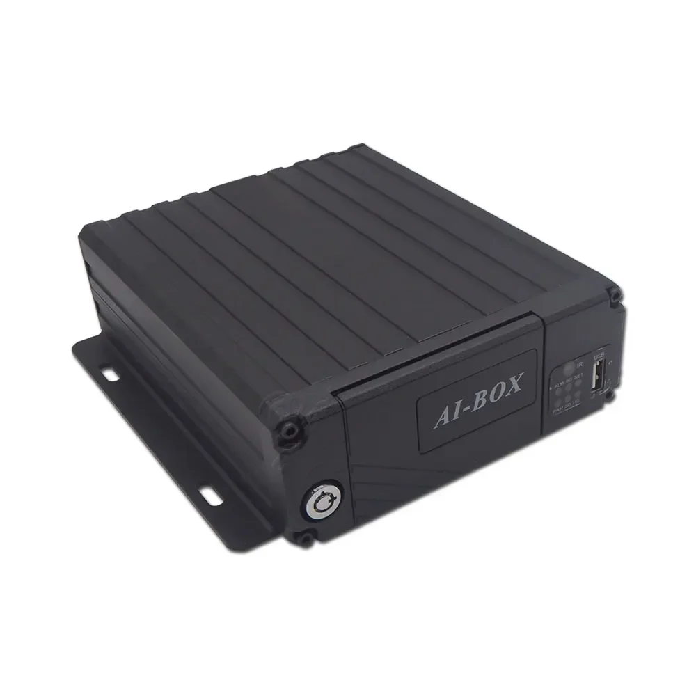 Adas Dms BSD 1080p 4CH Mobile DVR يدعم 4G Wifi GPS MDVR Kit مع مسجل كاميرا سيارة حافلة شاحنة المركبات