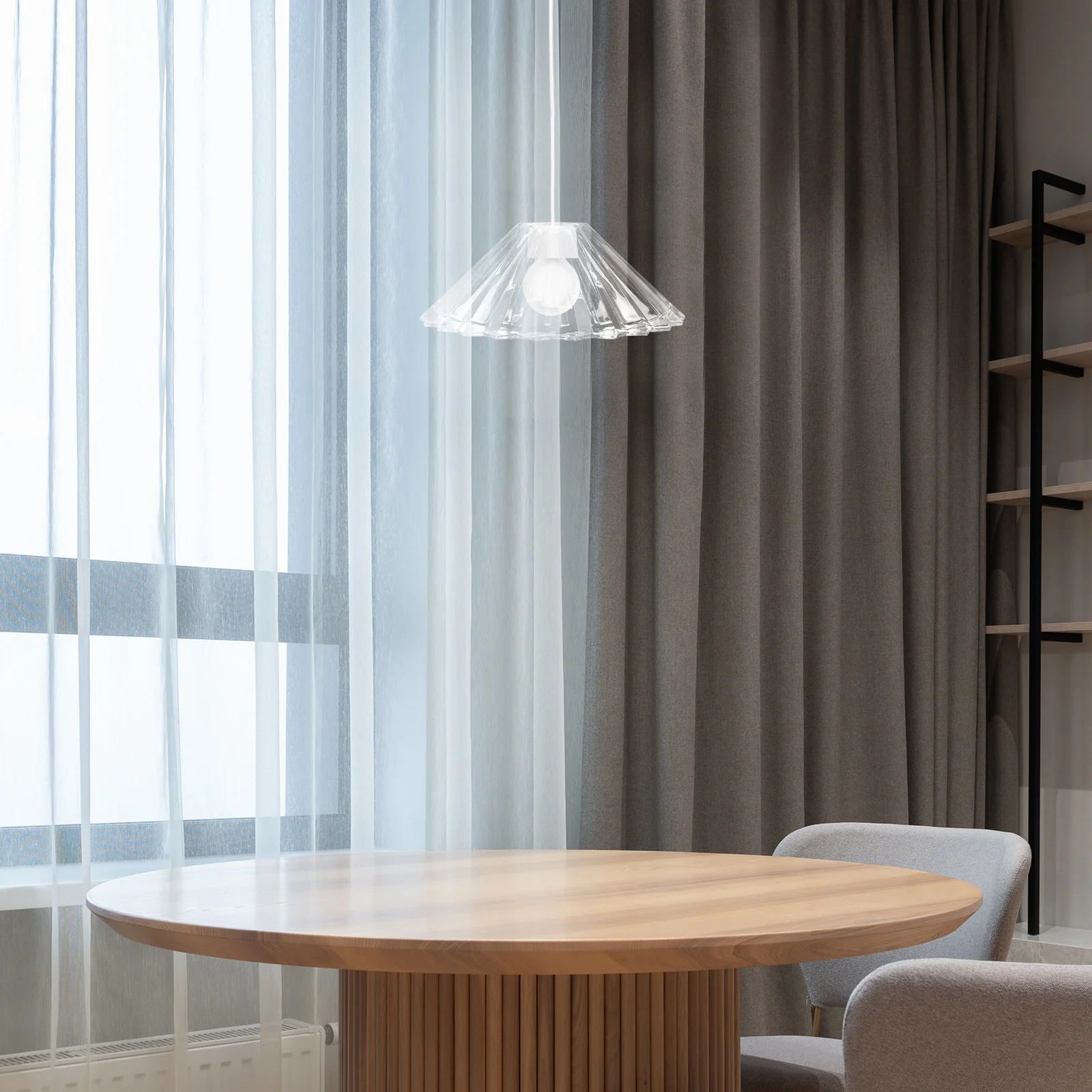 

Glass Pendant Light Shade Thick Marble Globe Lampshade Cover Ceiling Light Shade Replacement for Floor Lamp Medium Base E27 Lamp
