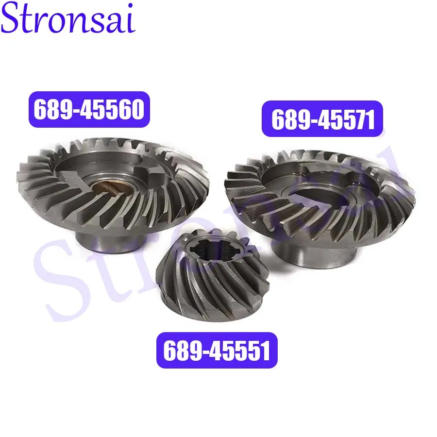 

689 GEAR Kit For Outboard Motor 2T 25HP 30HP Forward Gear 689-45560 Reverse Gear 689-45571 Pinion 689-45551