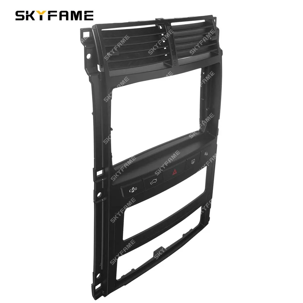 SKYFAME автомобильная рамка, адаптер для фасции, декодер, Android радиоприемник, комплект панели для приборной панели для Peugeot 405