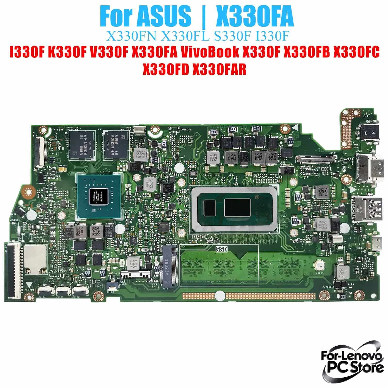 

X330FA для ASUS VivoBook K330F X330FA X330FC X330FAR X340FA X330LA материнская плата для ноутбука материнская плата для ноутбука