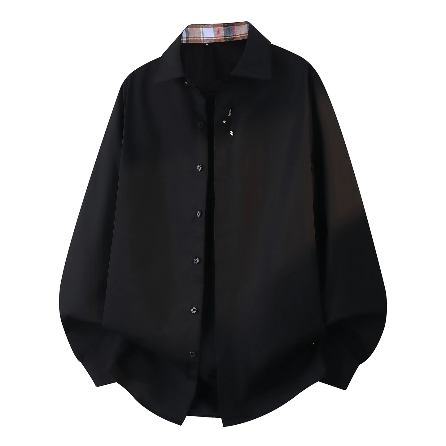 

Men's Streetwear Casual Long Sleeve Blouse Fashion Shirt Streetdress Hombre Male Clothing Spring Autumn Camisa Men's Shirts New