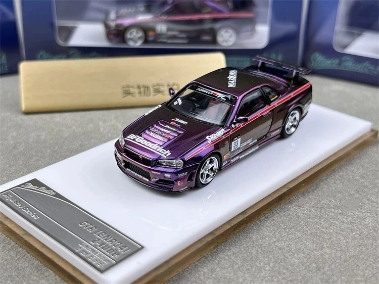 Stance Hunters 1:64 GTR R34 Z-TUNE Diecast Model Car