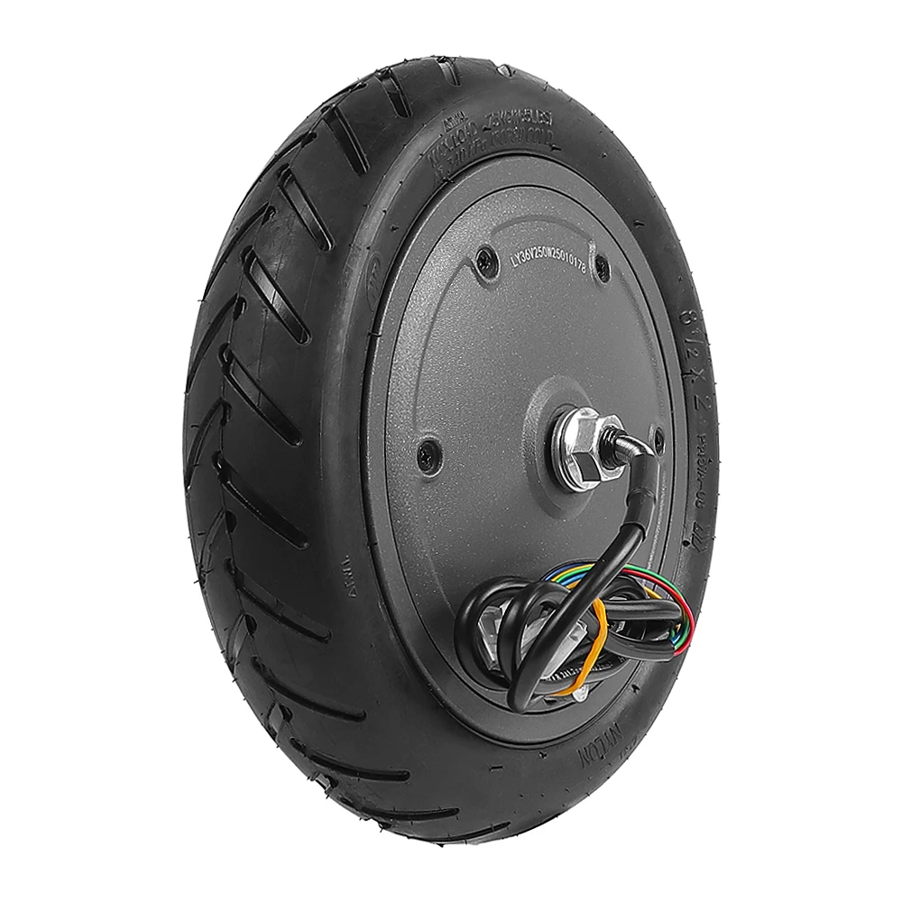 Reemplazo del Motor para Xiaomi M365/M365 Pro E-Scooter 36V 350W Motor de rueda delantera Scooter amortiguador fortalece el neumático