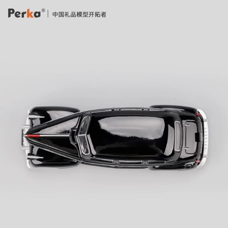 Perka 1:64 مقياس GIS ZIS-110 سيدان سبيكة محاكاة نموذج سيارة مجموعة ثابتة الديكور هدايا العيد اللعب هدية تذكارية