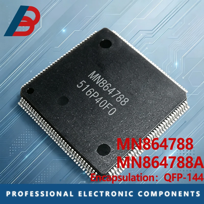 2PCS-5PCS MN864788 packaged QFP-144 patch high-definition HDMI video output chip