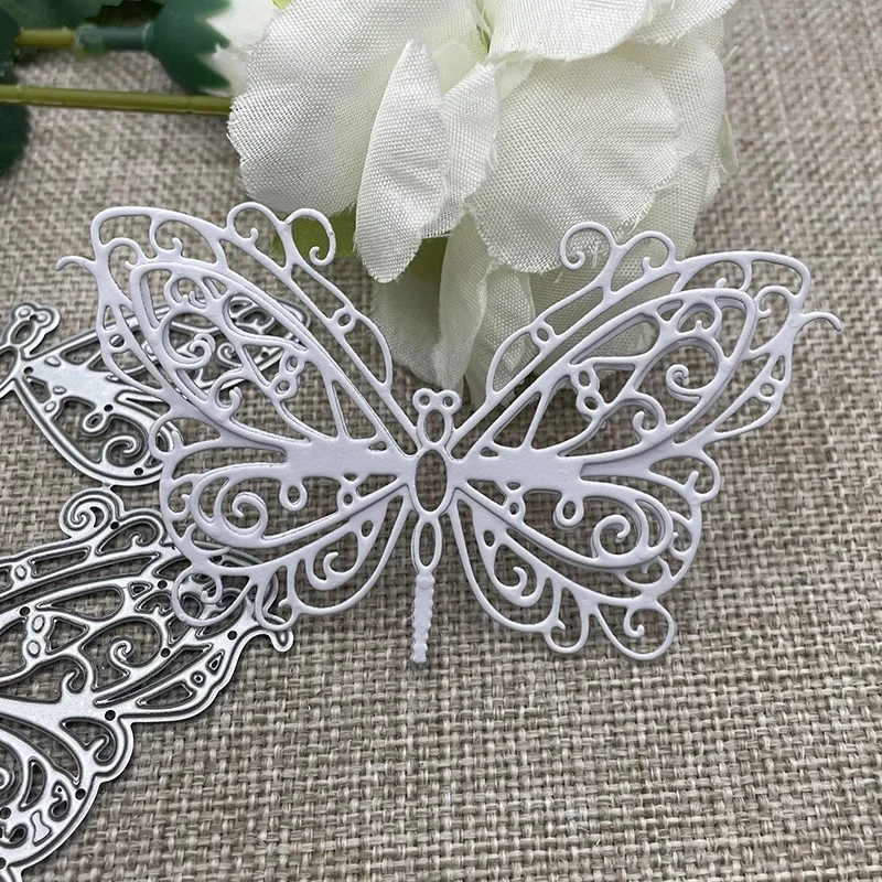 New Butterfly flower decoration Metal Cutting Dies Stencils For DIY Scrapbooking Decorative Handcraft Die Cutting Template Mold