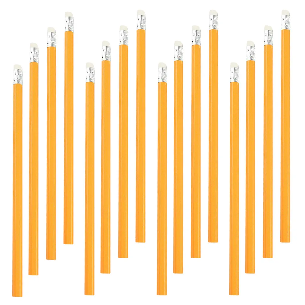 

100Pcs Wooden Classroom Pencils with Erasers Student Bulk Writing Pencils for Office Drawing Note Taking Use Construction Pencil