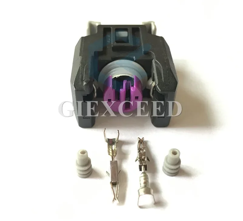 

2 Sets 2 Pin AC Assembly 13816706 waterproof Fuel Injector Connector Auto Connector Socket For Buick Chevrolet The Great Wall