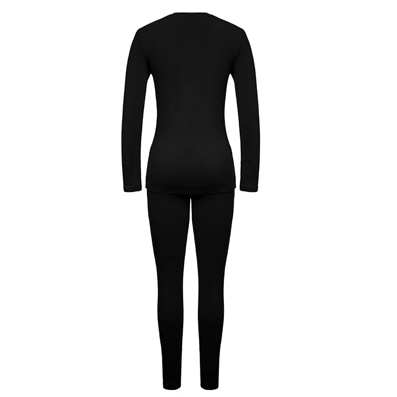 جنوب شرق آسيا المرأة الرياضية طويلة Sve تي شيرت وسراويل ضيقة عادية قطعتين مجموعة محطة مستقلة عبر الحدود #5