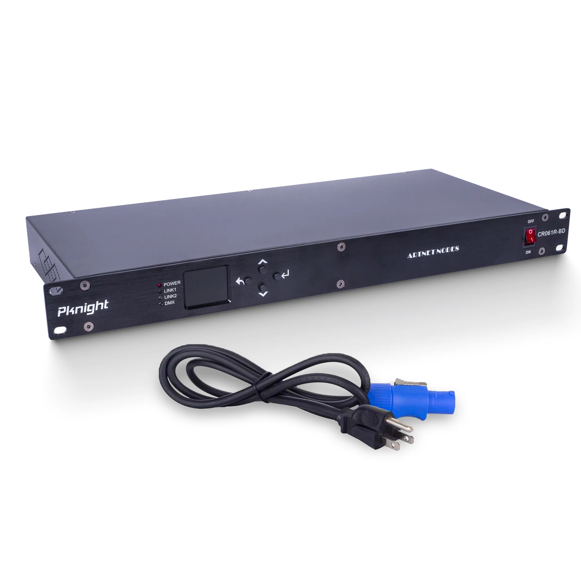 

Контроллер RDM ArtNet DMX, 8-портовый двунаправленный узел DMX/RDM с DHCP, оптическая изоляция + преобразователь сценического освещения для монтажа в стойку