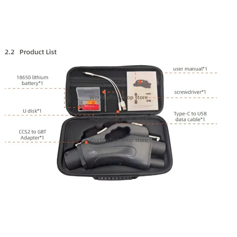 

1000V 300A 300KW DC Fast EV Charging Adapter CCS2 to GBT for Chinese EV Cars Cheap Factory Price