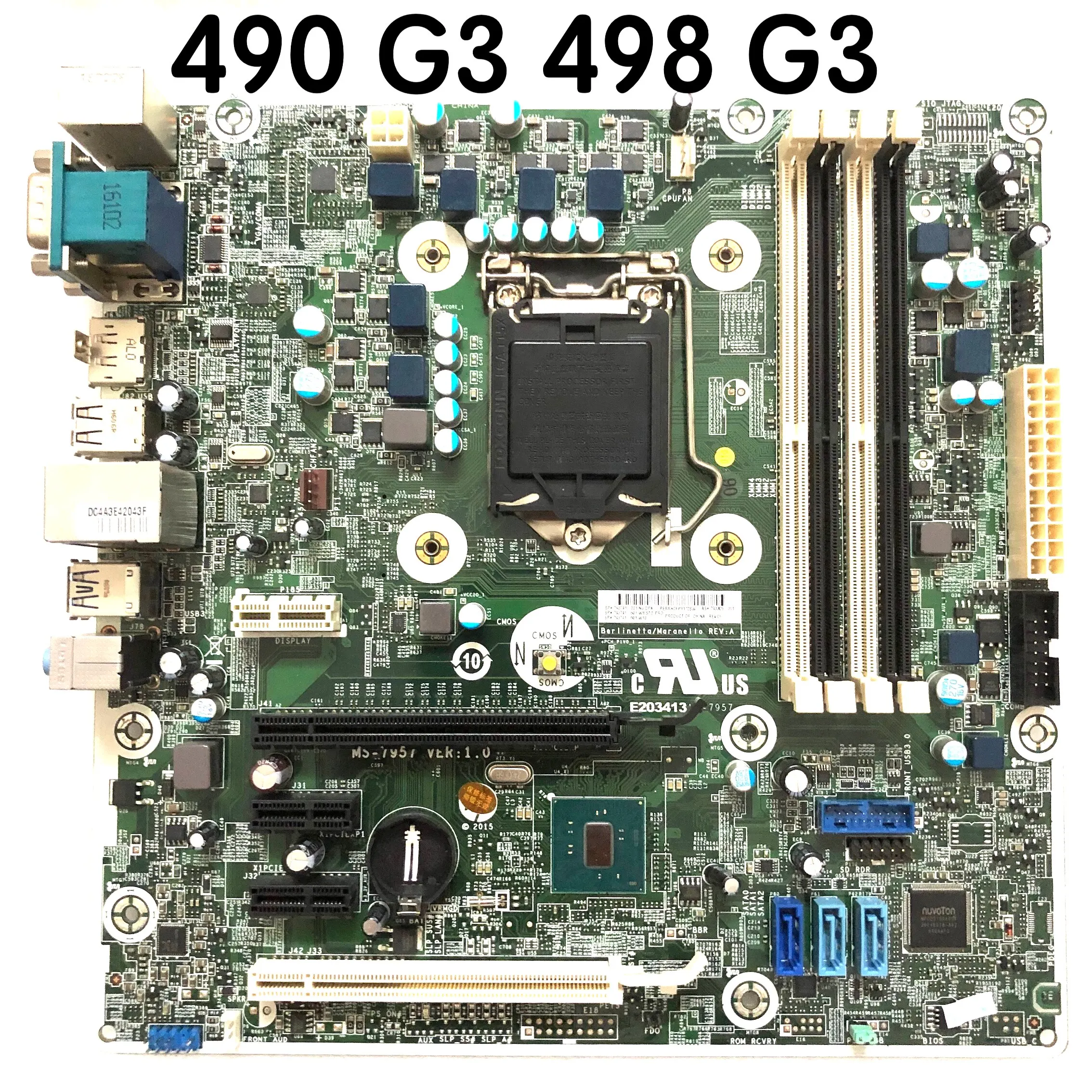 

For HP 490 G3 498 G3 Motherboard MS-7957 793305-001 793741-001 Mainboard 100% Tested Fully Work