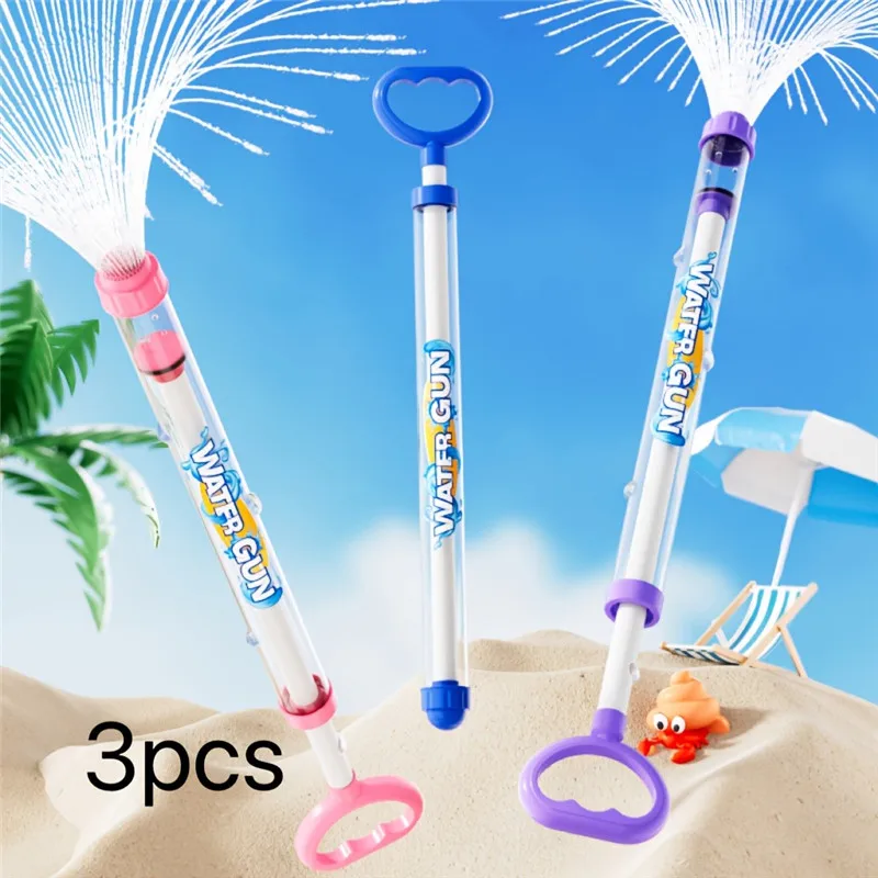 Juguetes de pistola de agua de verano aleatorios, 3 uds., adecuados para juegos al aire libre en piscinas y fiestas en la playa, peleas de agua en la piscina, regalos sorpresa de cumpleaños